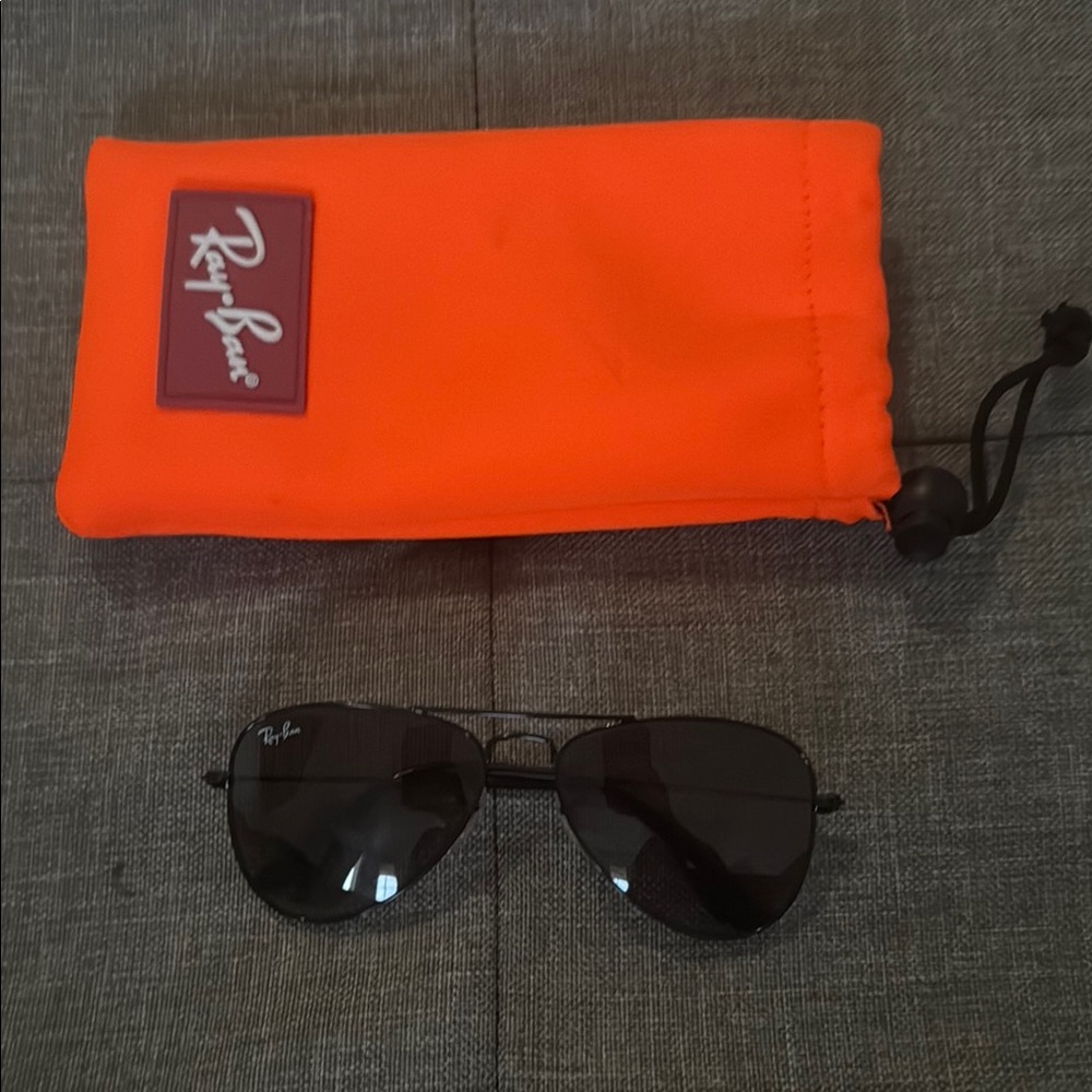 Kids Ray-Ban Black Sunglasses
